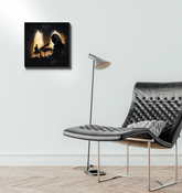 Jazz in the City - Urban Music Canvas Print - Beyond T-shirts